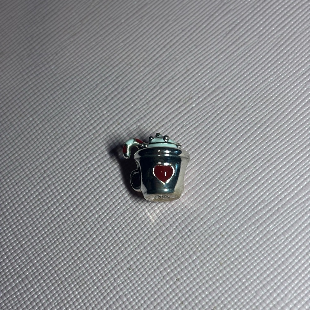 Pandora hot cocoa mug charm